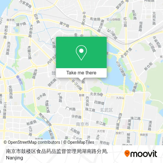南京市鼓楼区食品药品监督管理局湖南路分局 map