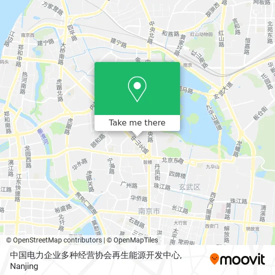 中国电力企业多种经营协会再生能源开发中心 map
