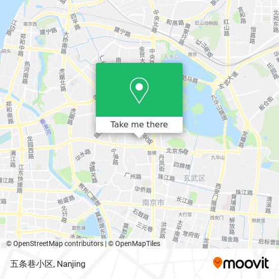 五条巷小区 map