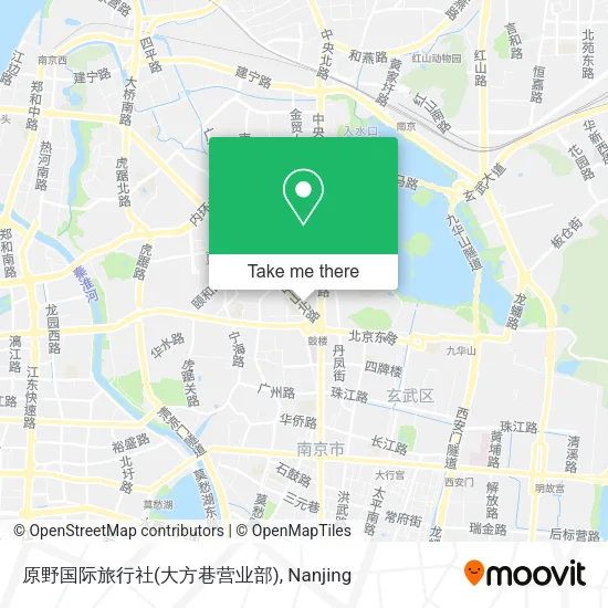 原野国际旅行社(大方巷营业部) map