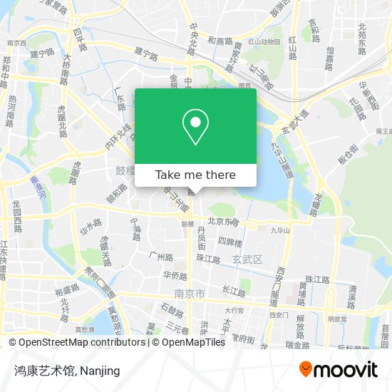 鸿康艺术馆 map