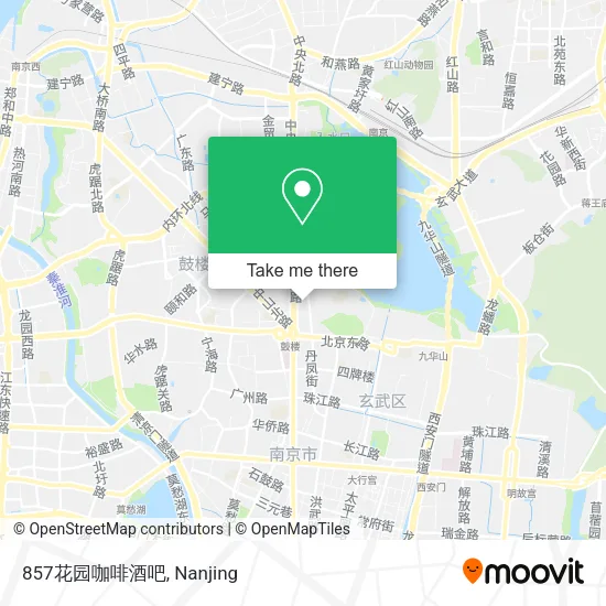 857花园咖啡酒吧 map