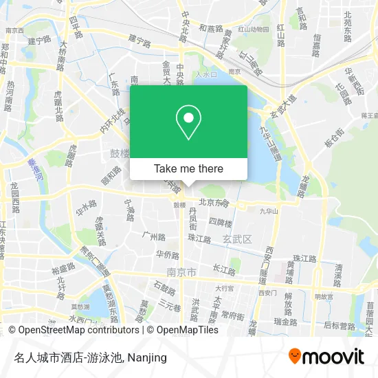 名人城市酒店-游泳池 map