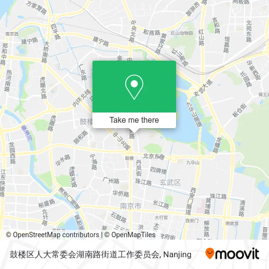 鼓楼区人大常委会湖南路街道工作委员会 map