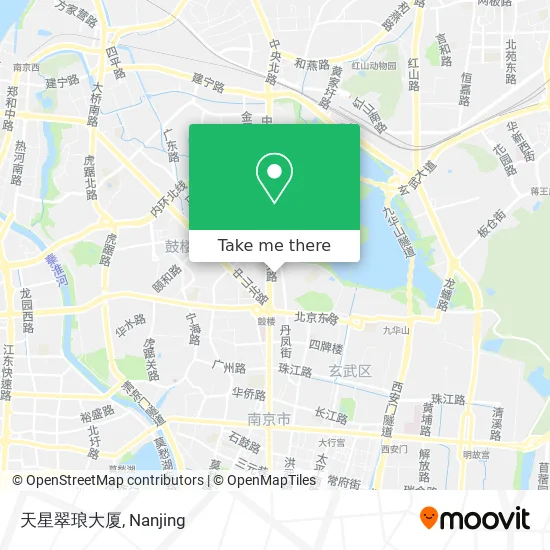 天星翠琅大厦 map