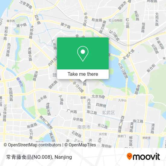 常青藤食品(NO.008) map