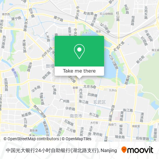 中国光大银行24小时自助银行(湖北路支行) map