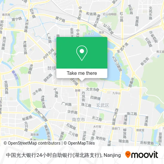 中国光大银行24小时自助银行(湖北路支行) map