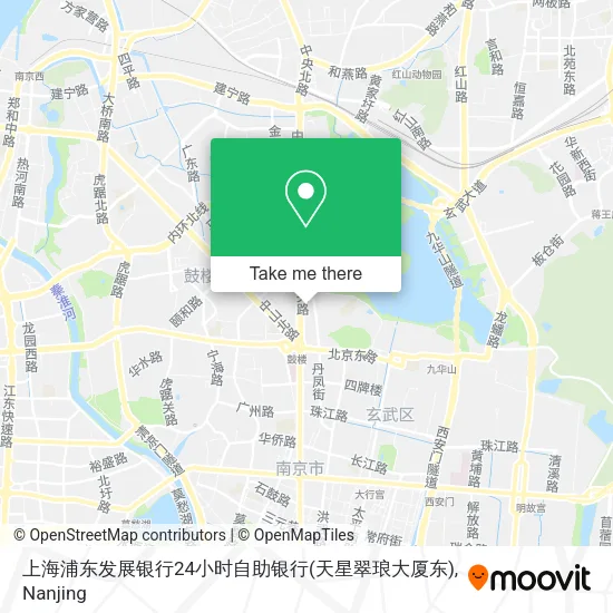 上海浦东发展银行24小时自助银行(天星翠琅大厦东) map