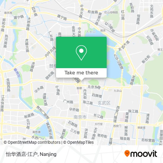 怡华酒店-江户 map