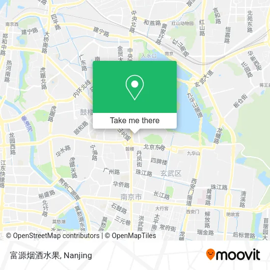 富源烟酒水果 map