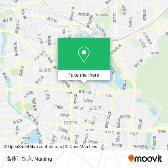 高楼门饭店 map