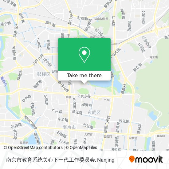 南京市教育系统关心下一代工作委员会 map