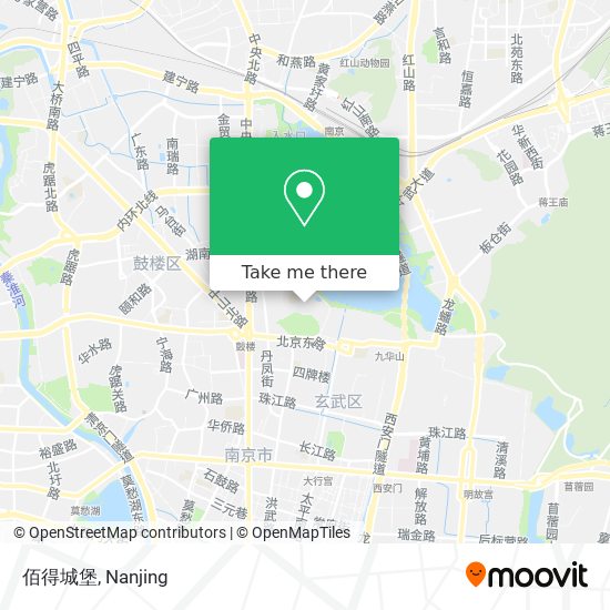 佰得城堡 map