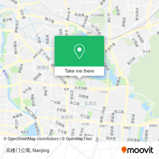 高楼门公寓 map