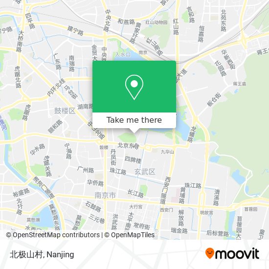 北极山村 map