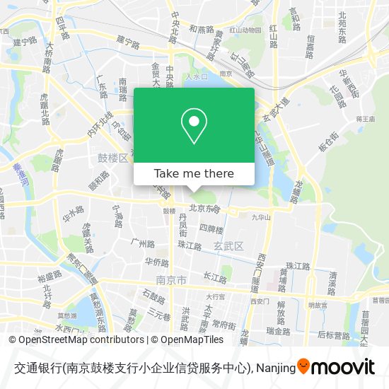 交通银行(南京鼓楼支行小企业信贷服务中心) map