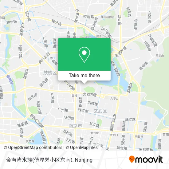 金海湾水族(傅厚岗小区东南) map
