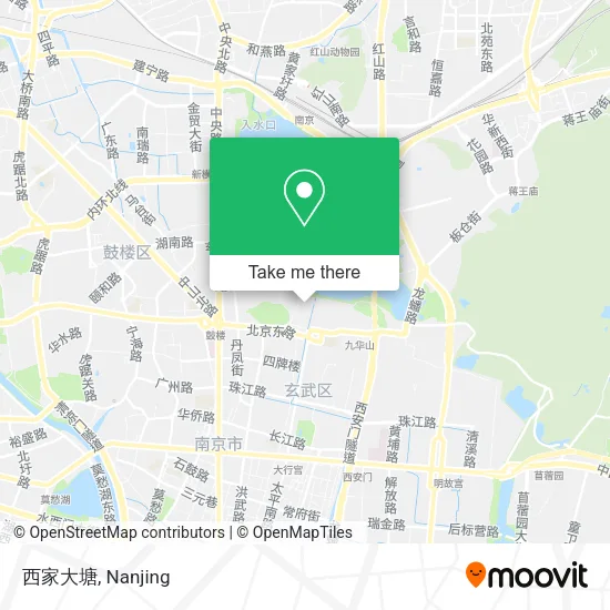西家大塘 map