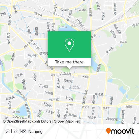 天山路小区 map