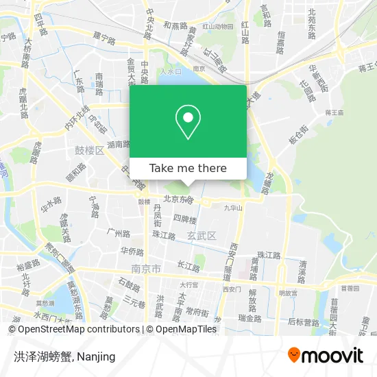 洪泽湖螃蟹 map