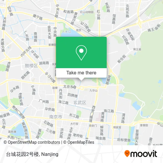 台城花园2号楼 map