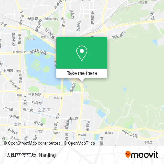 太阳宫停车场 map