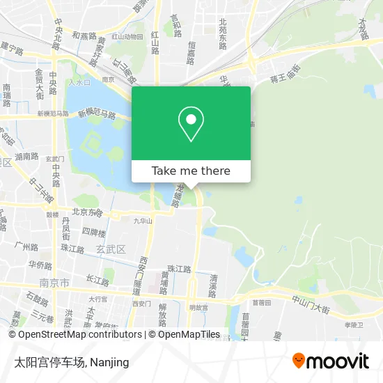 太阳宫停车场 map