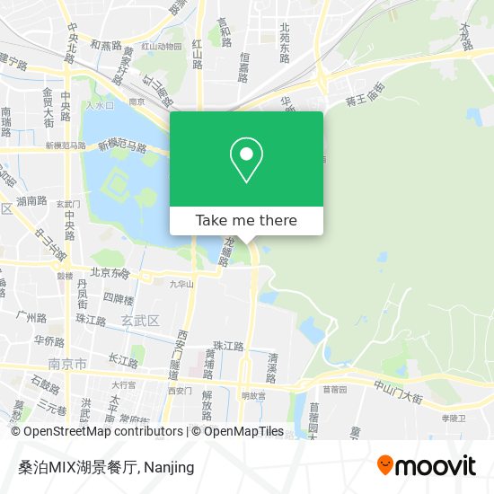 桑泊MIX湖景餐厅 map