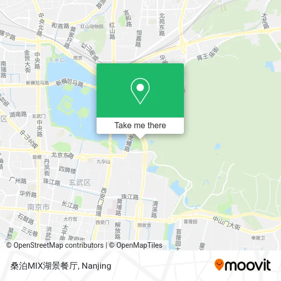桑泊MIX湖景餐厅 map