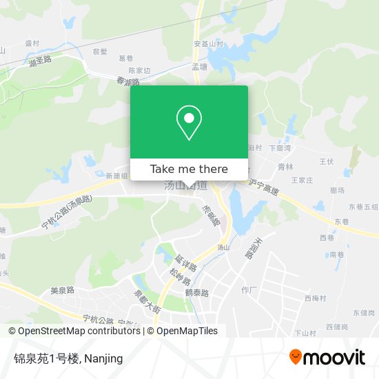 锦泉苑1号楼 map