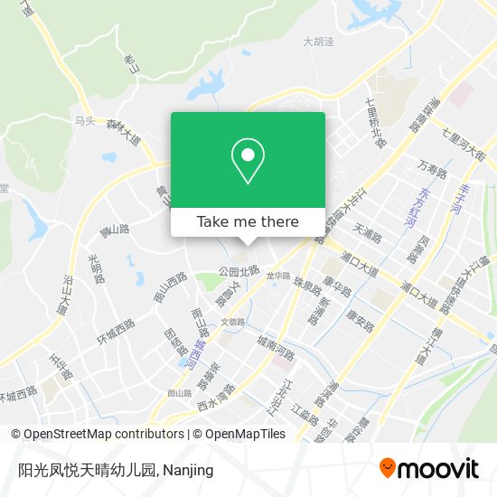 阳光凤悦天晴幼儿园 map