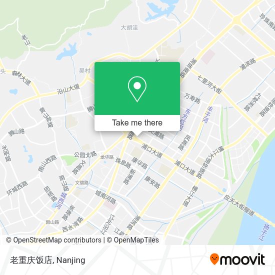 老重庆饭店 map
