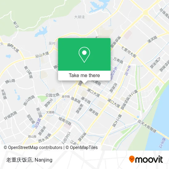 老重庆饭店 map