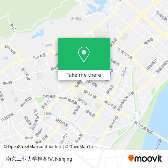 南京工业大学档案馆 map
