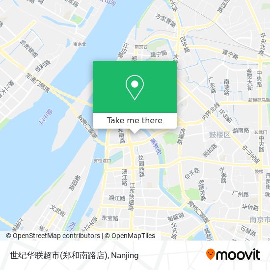 世纪华联超市(郑和南路店) map