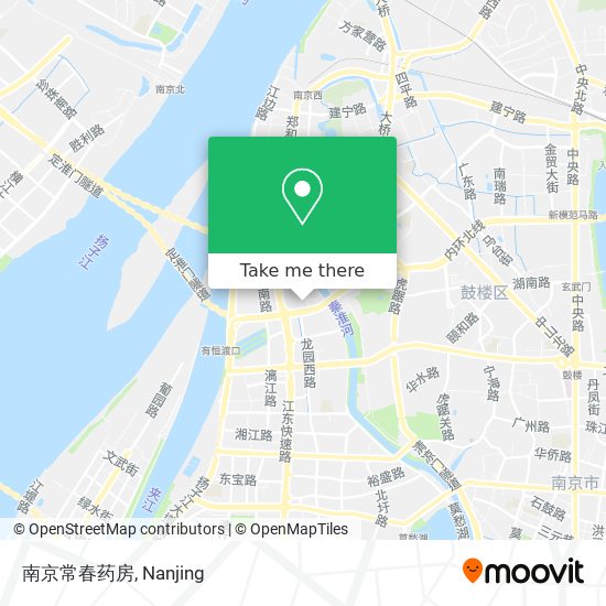 南京常春药房 map