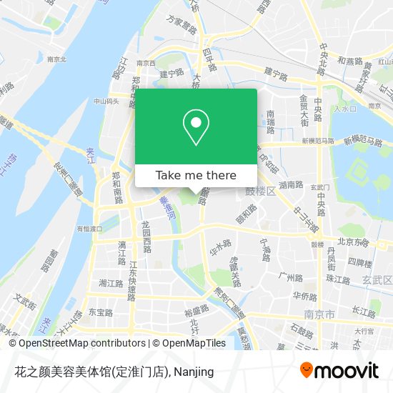 花之颜美容美体馆(定淮门店) map