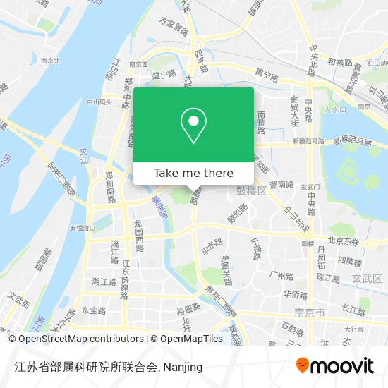 江苏省部属科研院所联合会 map