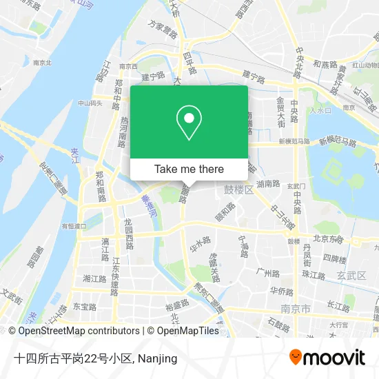 十四所古平岗22号小区 map
