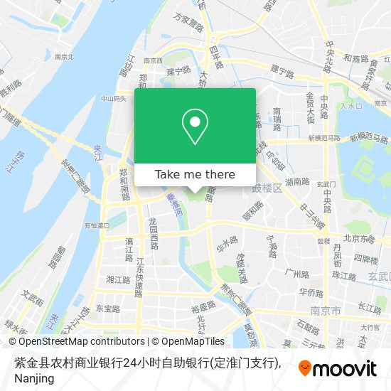 紫金县农村商业银行24小时自助银行(定淮门支行) map