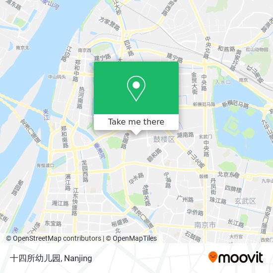 十四所幼儿园 map