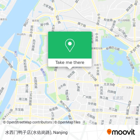 水西门鸭子店(水佑岗路) map