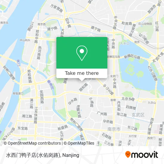 水西门鸭子店(水佑岗路) map