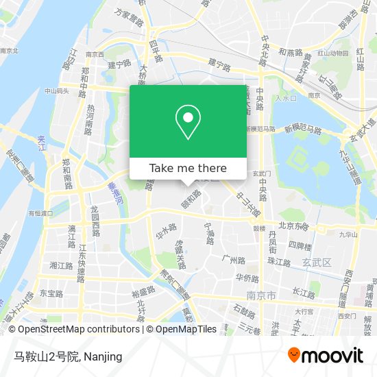 马鞍山2号院 map