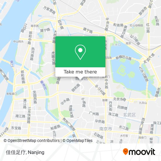 佳佳足疗 map