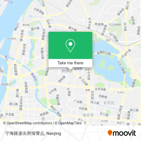 宁海路派出所报警点 map