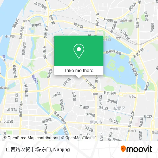 山西路农贸市场-东门 map