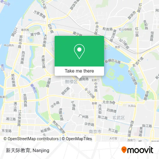 新天际教育 map