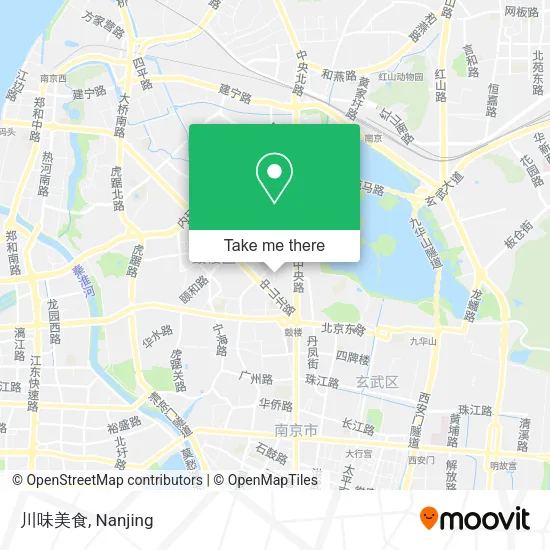 川味美食 map